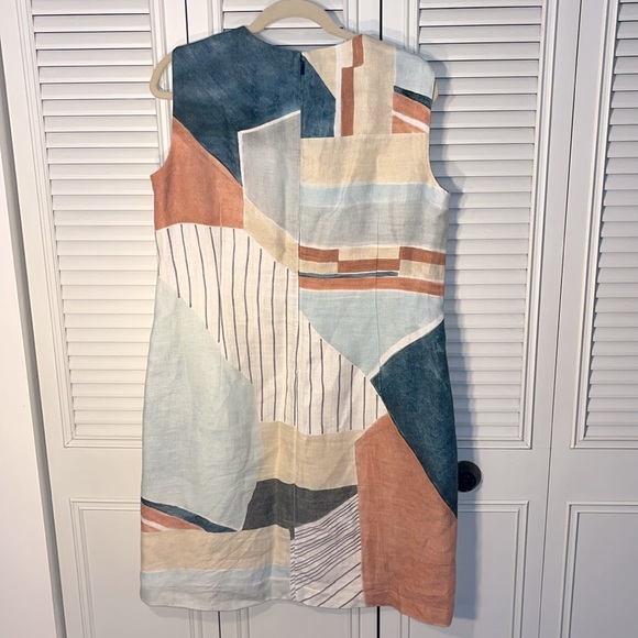 Lafayette 148 New York 100% Linen Dress - Picture 3 of 11